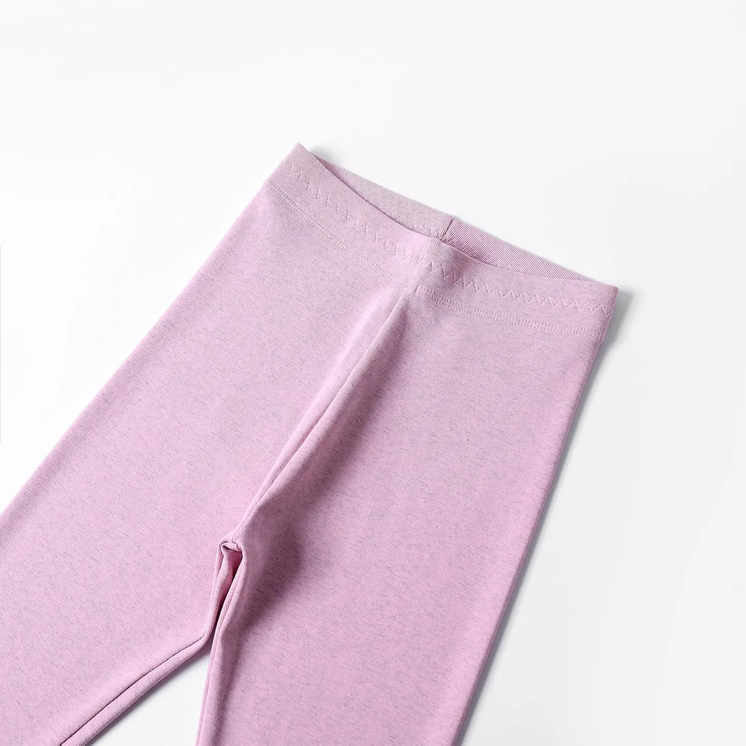 4 Pack Girls Cotton Leggings Stretchy Yoga Pants Kids Soft Full Length Solid Leggings