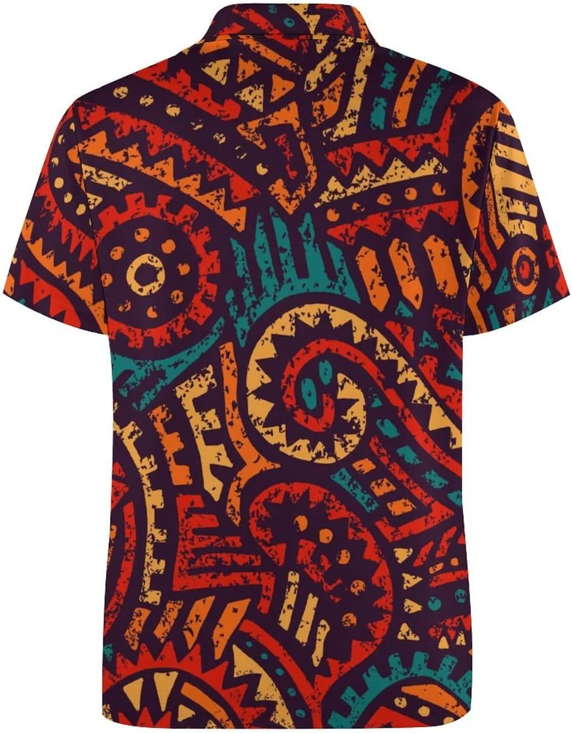 African Ethnic and Tribal Motifs Women's Sport Shirt Short Sleeve Golf T-Shirt Tennis Quick Dry Casual Tops Print Work Shirt