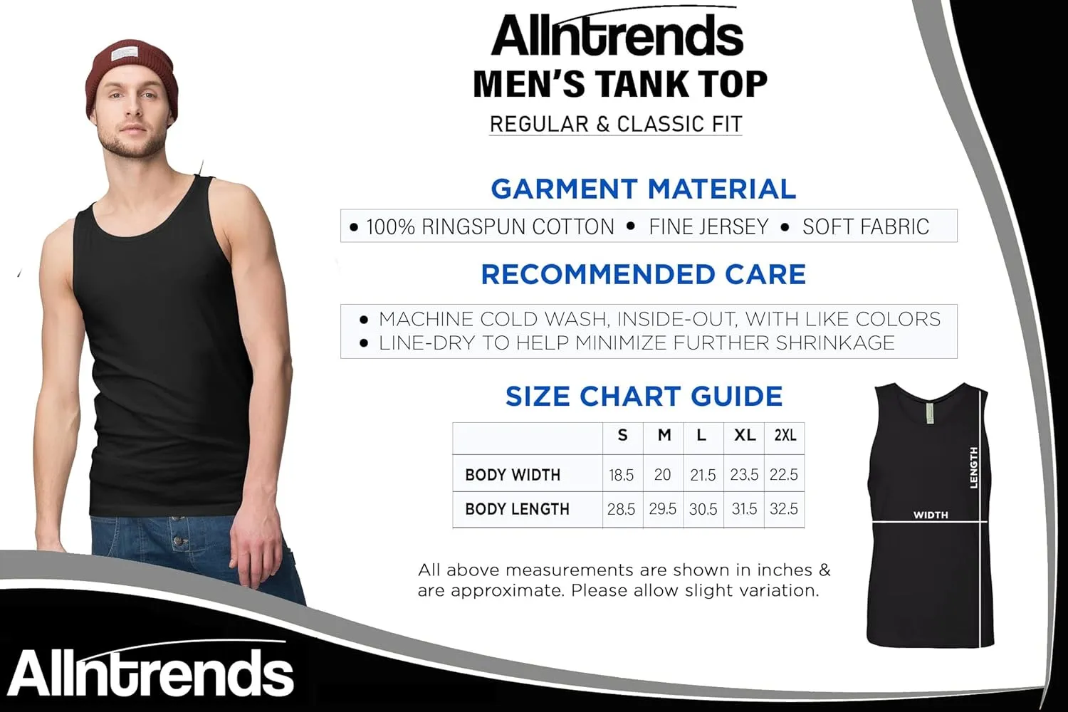 ALLNTRENDS Men's Tank Top Goku's Training Symbol Cool Gym Workout Top