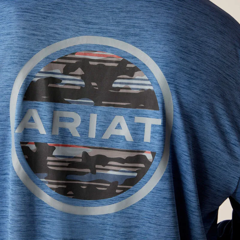 Ariat Charger Camo Circle Long Sleeve T-Shirt