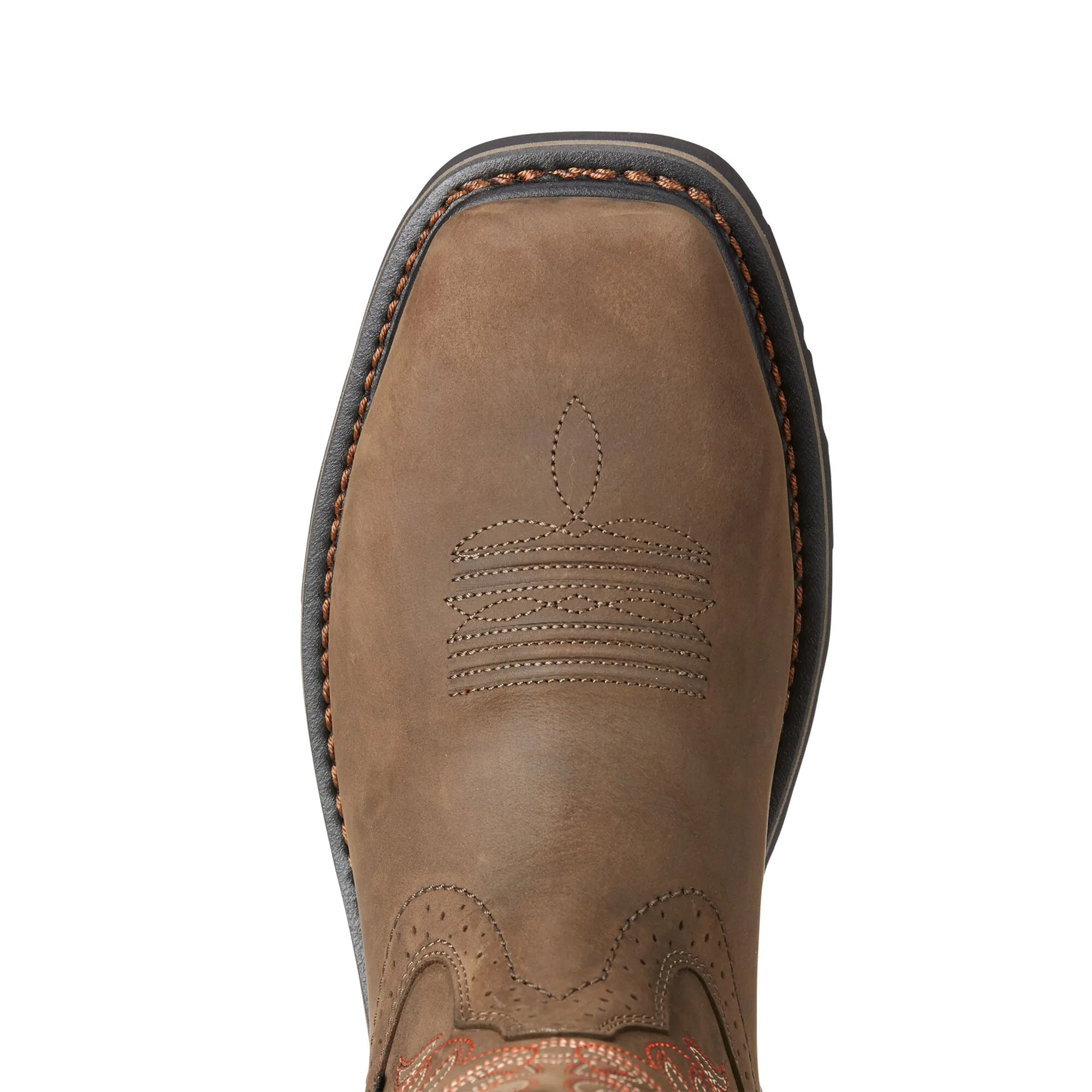 Ariat Mens Sierra Delta Waterproof Work Boot Oily Distressed Brown
