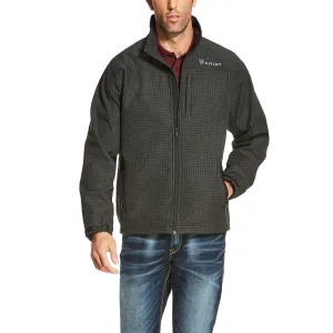 Ariat Mens Vernon Softshell Jacket Black Grid
