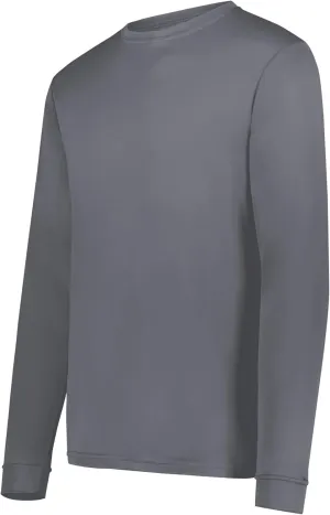 Augusta Sportswear Wicking Long Sleeve Sun Protection Athletic Shirt for Running, Hiking, Fishing, and Outdoor Activities