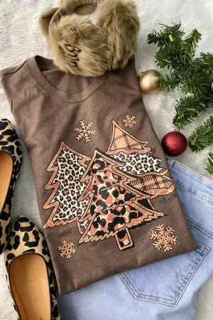 BC SNOW TREES- BROWN