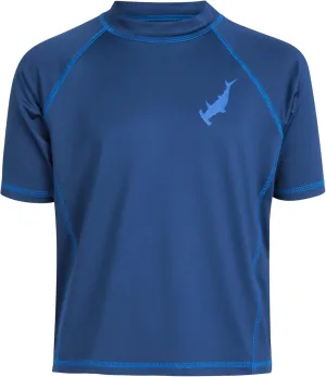 Big Chill Boys' Rash Guard Swim Shirt - UPF 50  Long Sleeve UV Sun Protection Swim Shirt Quick Dry (Size: 5-16)