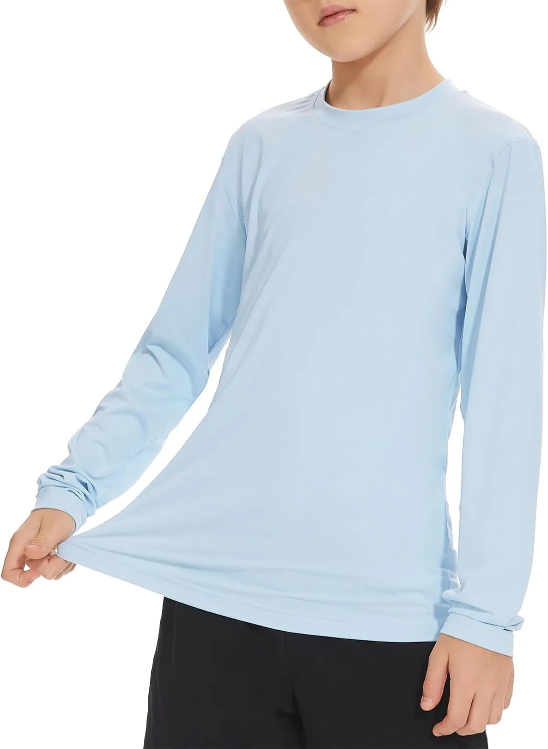 Boys Rash Guard Swim Shirt Long Sleeve UPF 50  Sun Protection Shirt Toddler Quick Dry Rash Guard Swimming Shirt