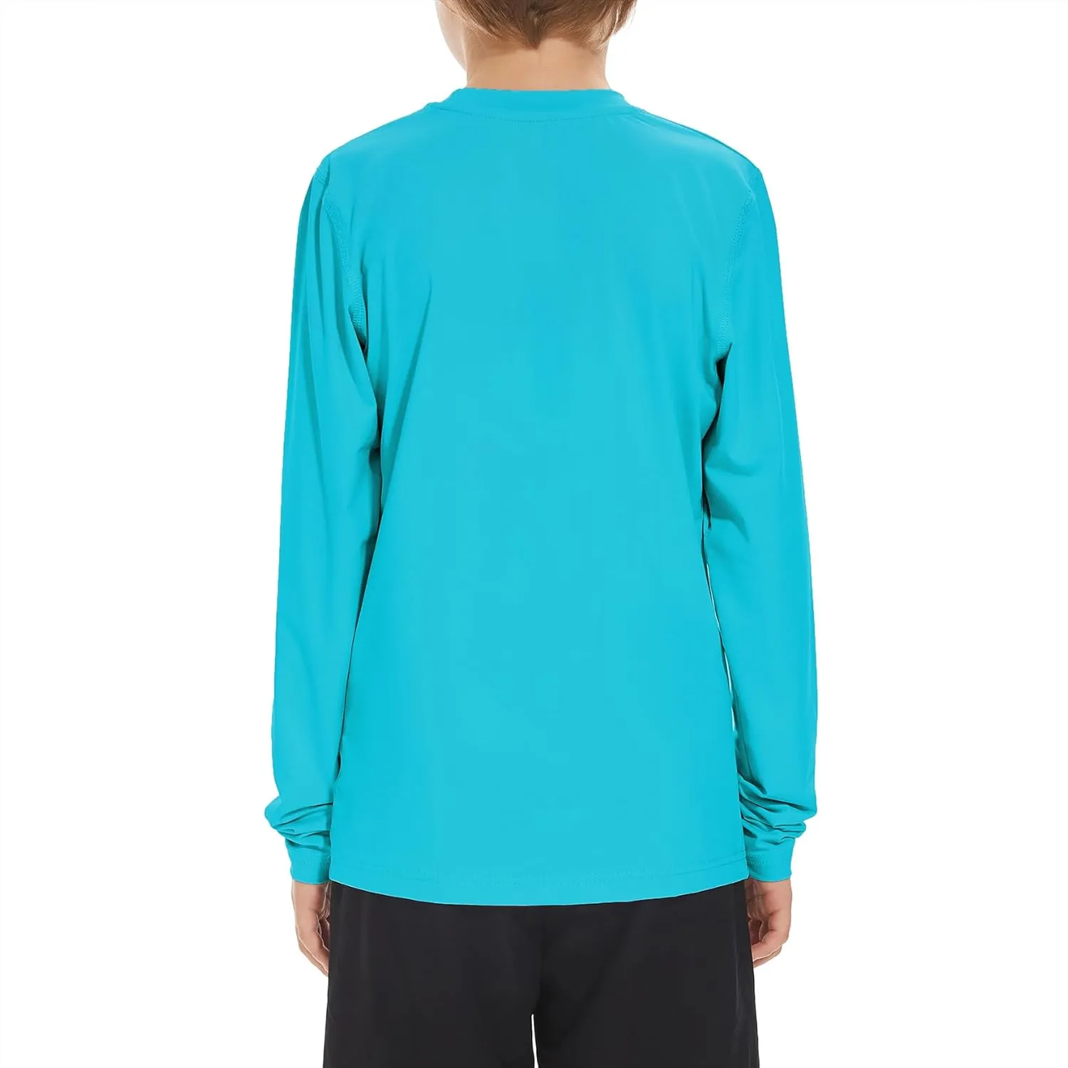 Boys Rash Guard Swim Shirt Long Sleeve UPF 50  Sun Protection Shirt Toddler Quick Dry Rash Guard Swimming Shirt