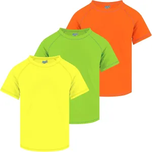 Boys Rash Guard Swim Shirt Short Sleeve Swimwear Toddler Kids Youth Rashguard Water Shirt UPF  50 Quick Dry Shirt