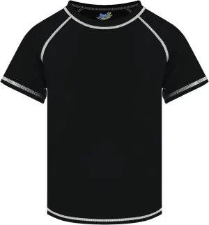 Boys Rash Guard Swim Shirt Short Sleeve Swimwear Toddler Kids Youth Rashguard Water Shirt UPF  50 Quick Dry Shirt