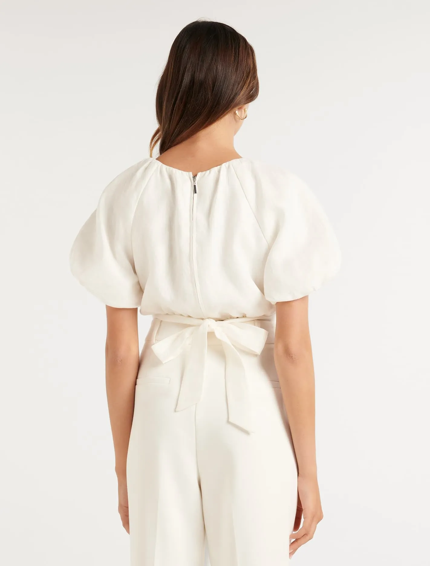 Brooke Petite Puff Sleeve Top
