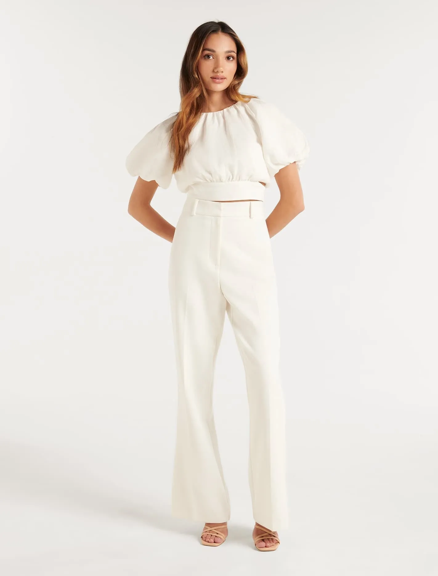 Brooke Petite Puff Sleeve Top