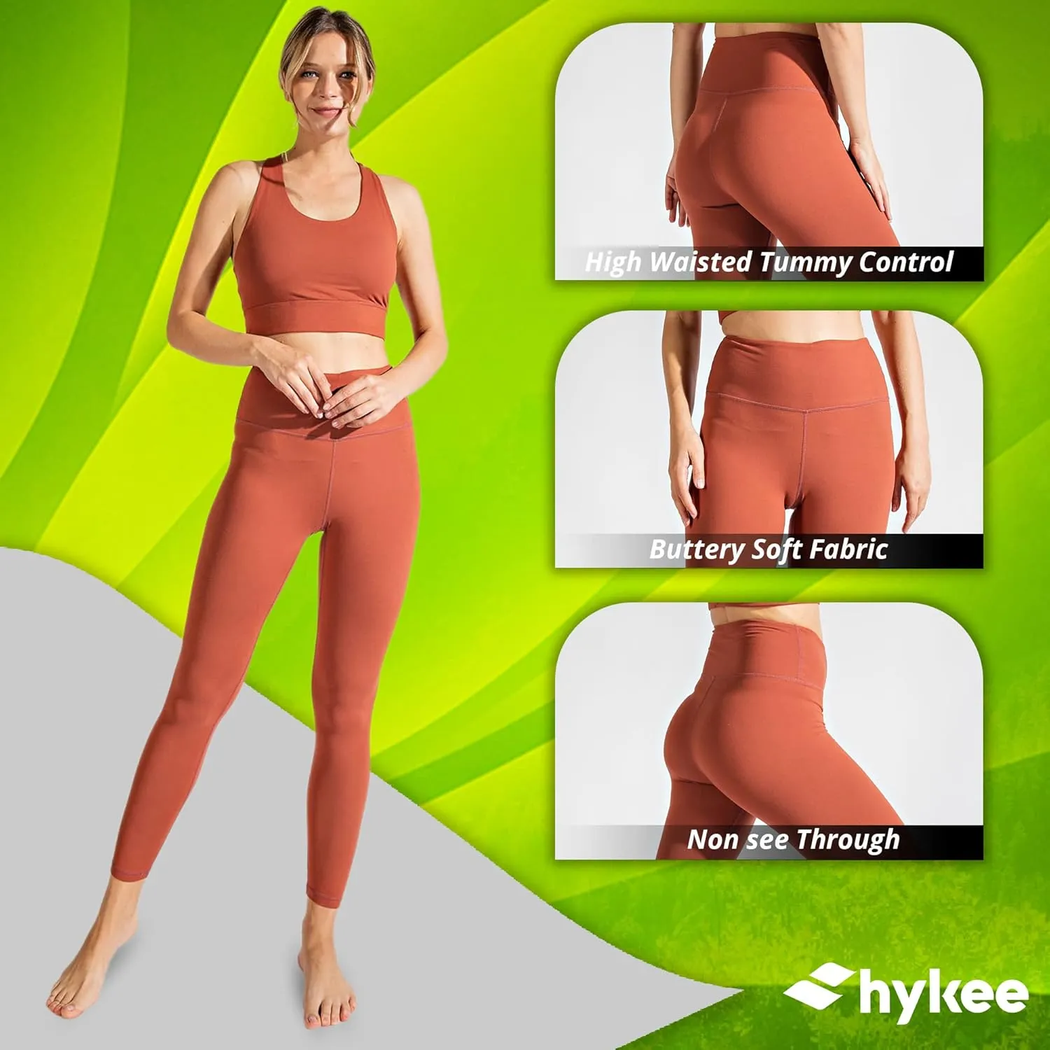 Buttery Soft Leggings for Women - Yoga Pants - Black Leggings Women - Workout - High Waisted Tummy Control Leggings for Women