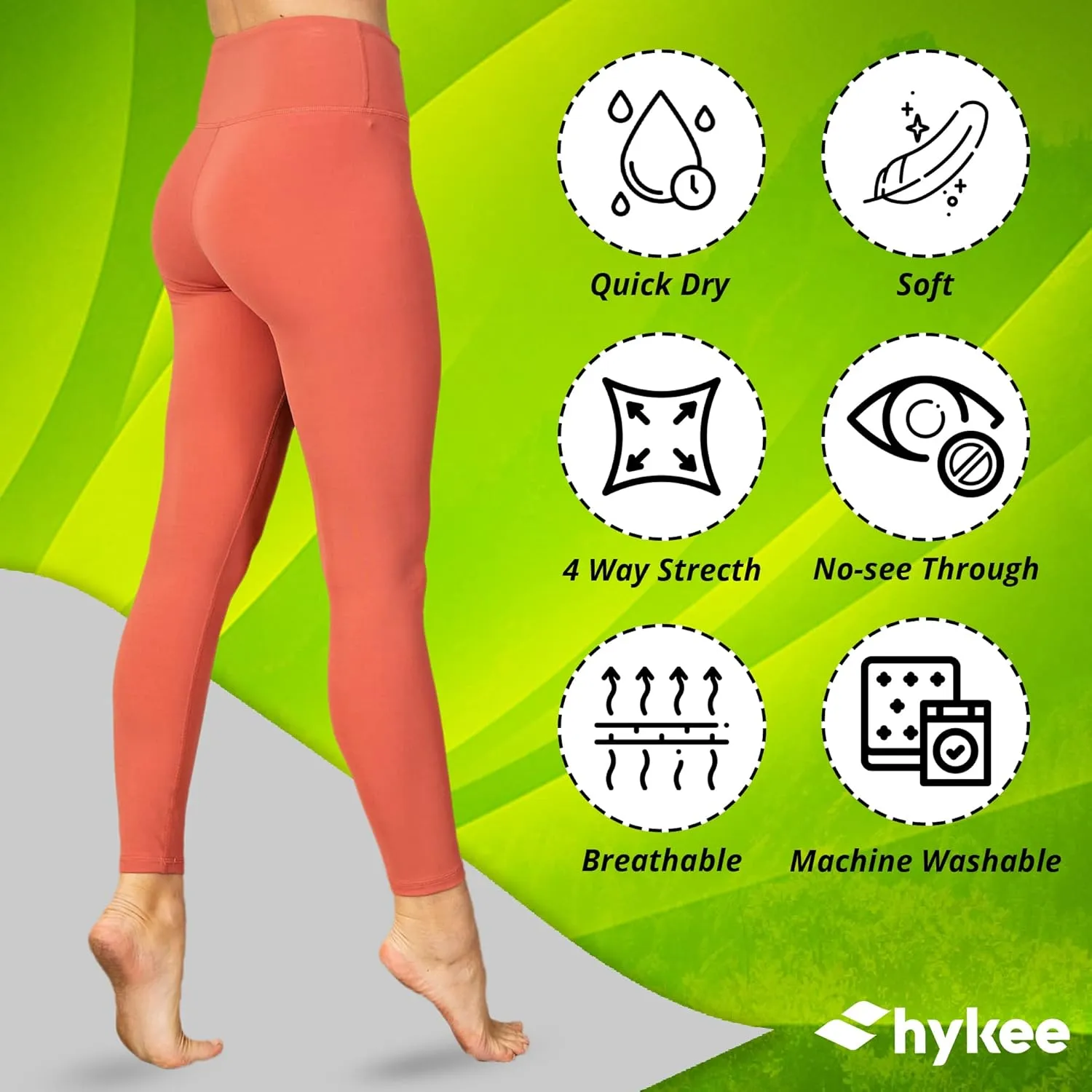 Buttery Soft Leggings for Women - Yoga Pants - Black Leggings Women - Workout - High Waisted Tummy Control Leggings for Women