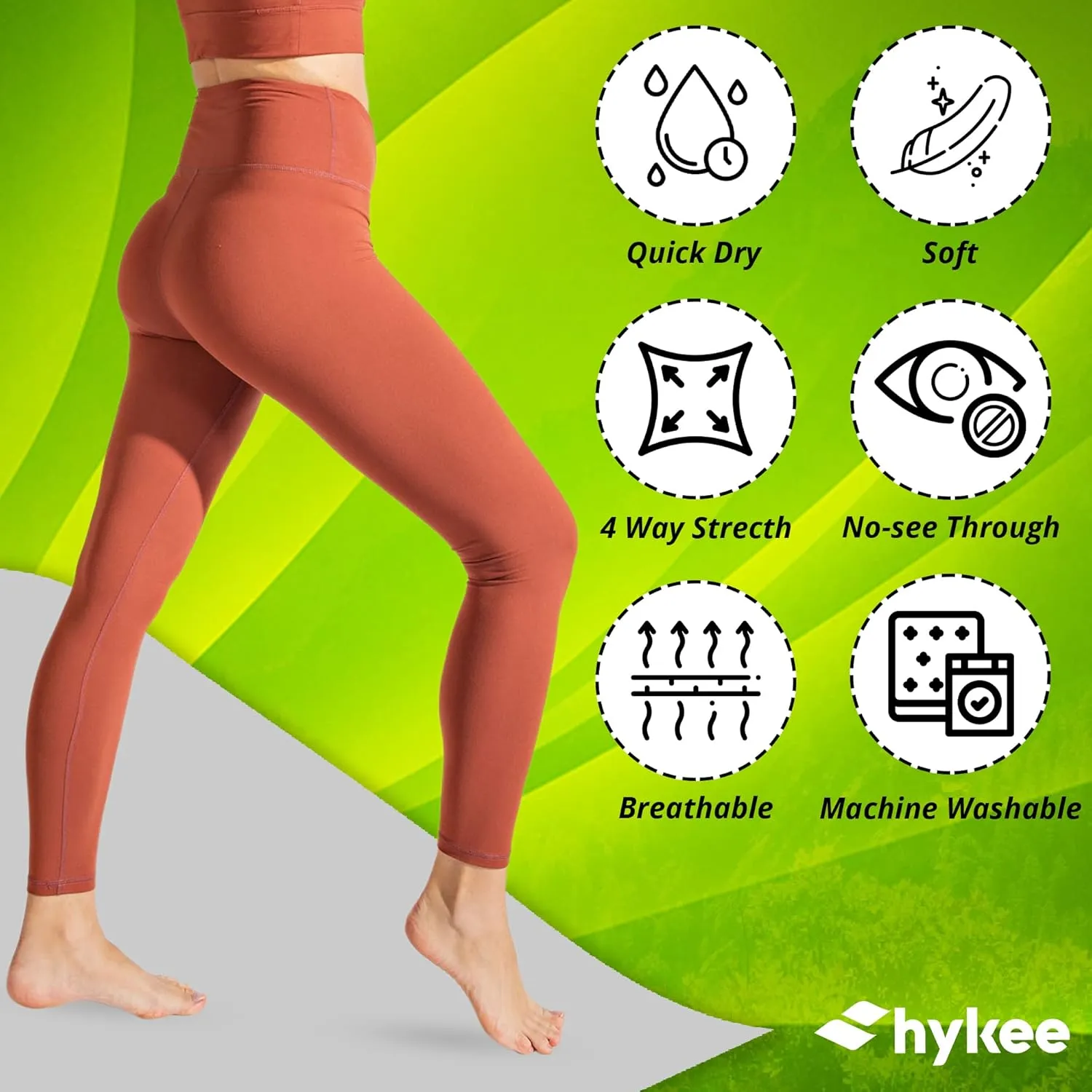 Buttery Soft Leggings for Women - Yoga Pants - Black Leggings Women - Workout - High Waisted Tummy Control Leggings for Women