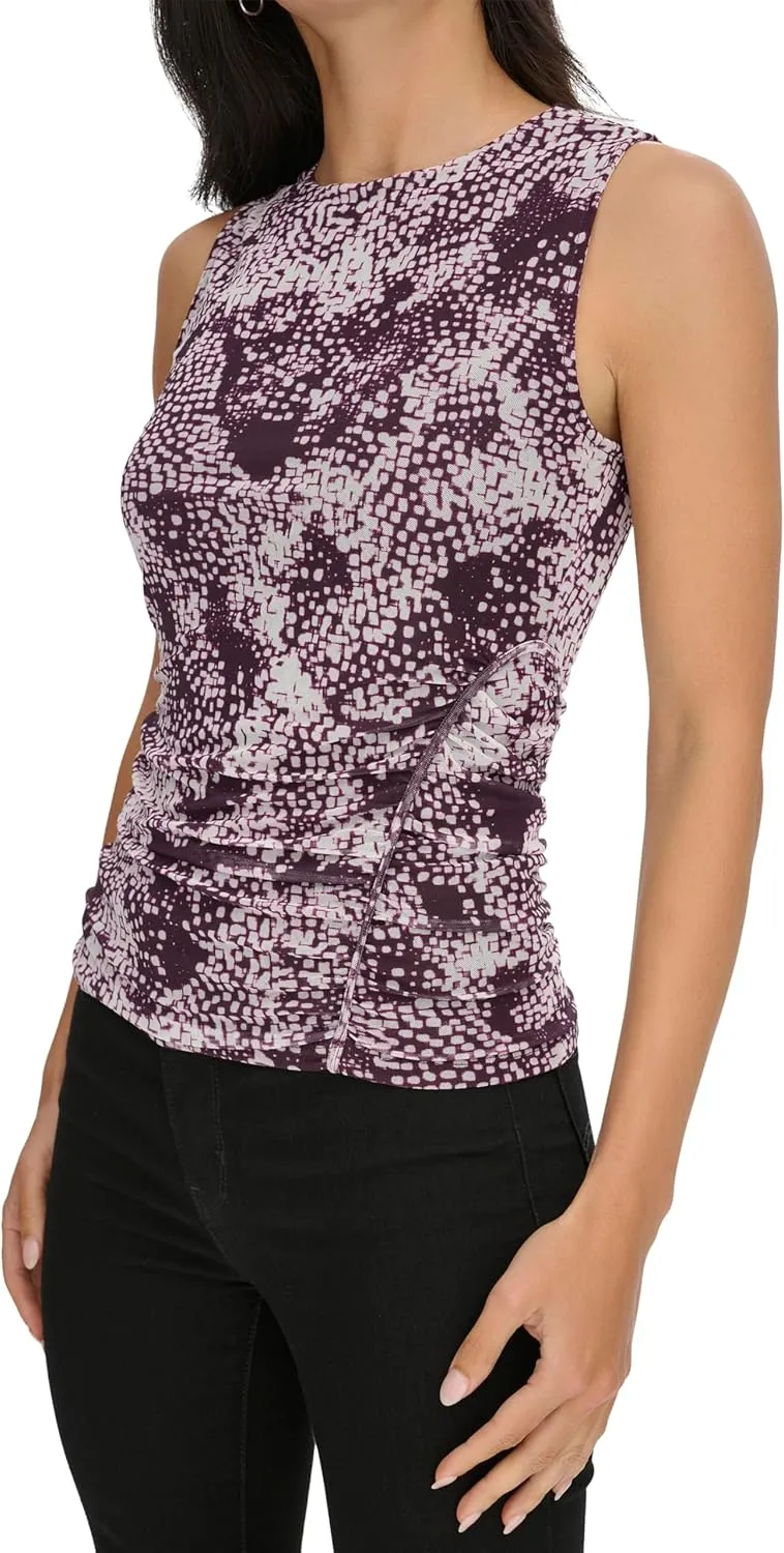 Calvin Klein Women's Printed Sleeveless Top