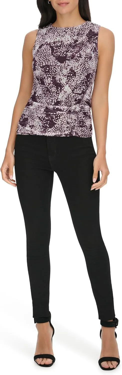 Calvin Klein Women's Printed Sleeveless Top