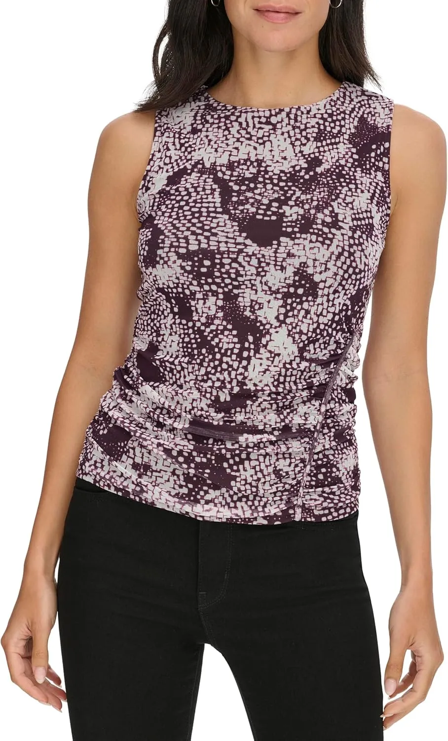 Calvin Klein Women's Printed Sleeveless Top