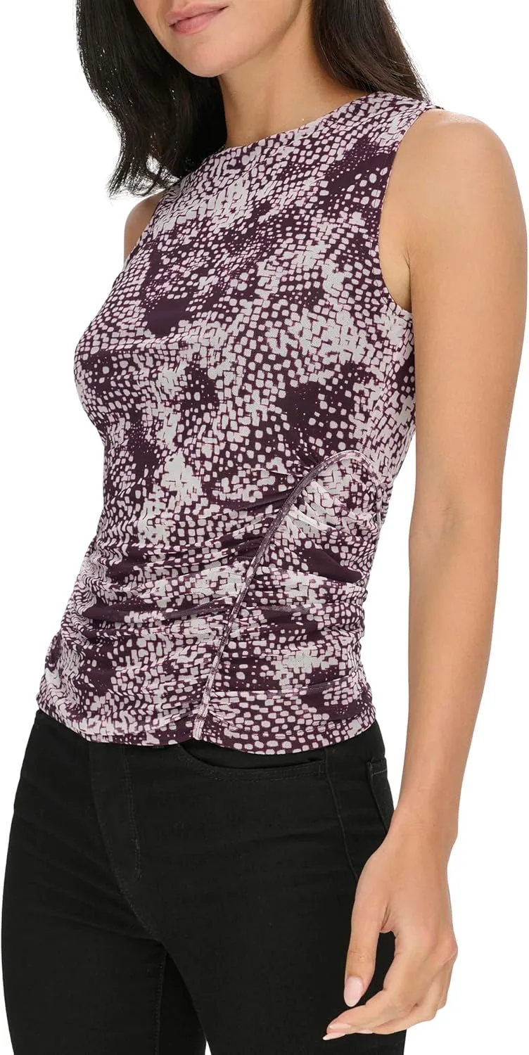 Calvin Klein Women's Printed Sleeveless Top