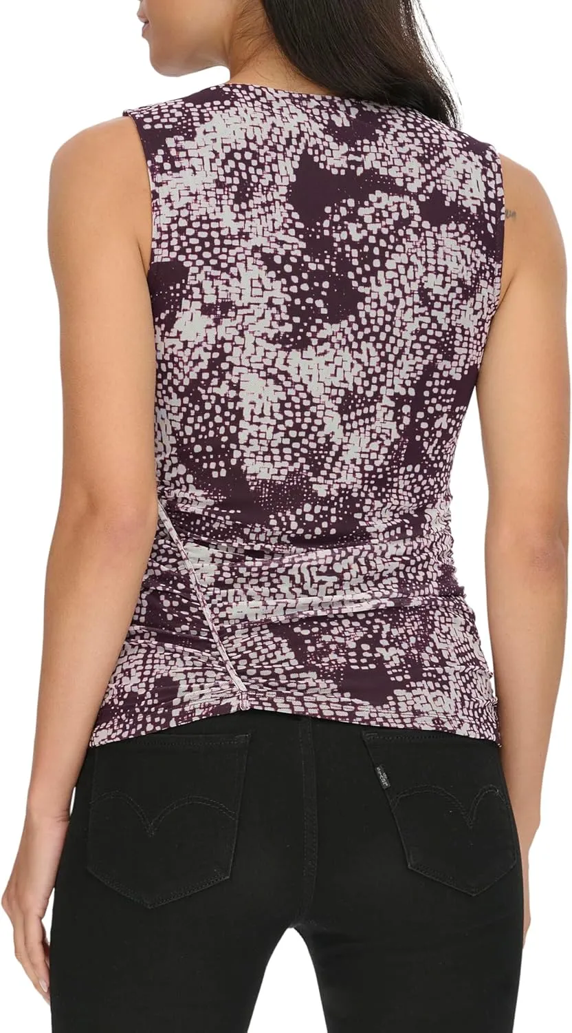 Calvin Klein Women's Printed Sleeveless Top