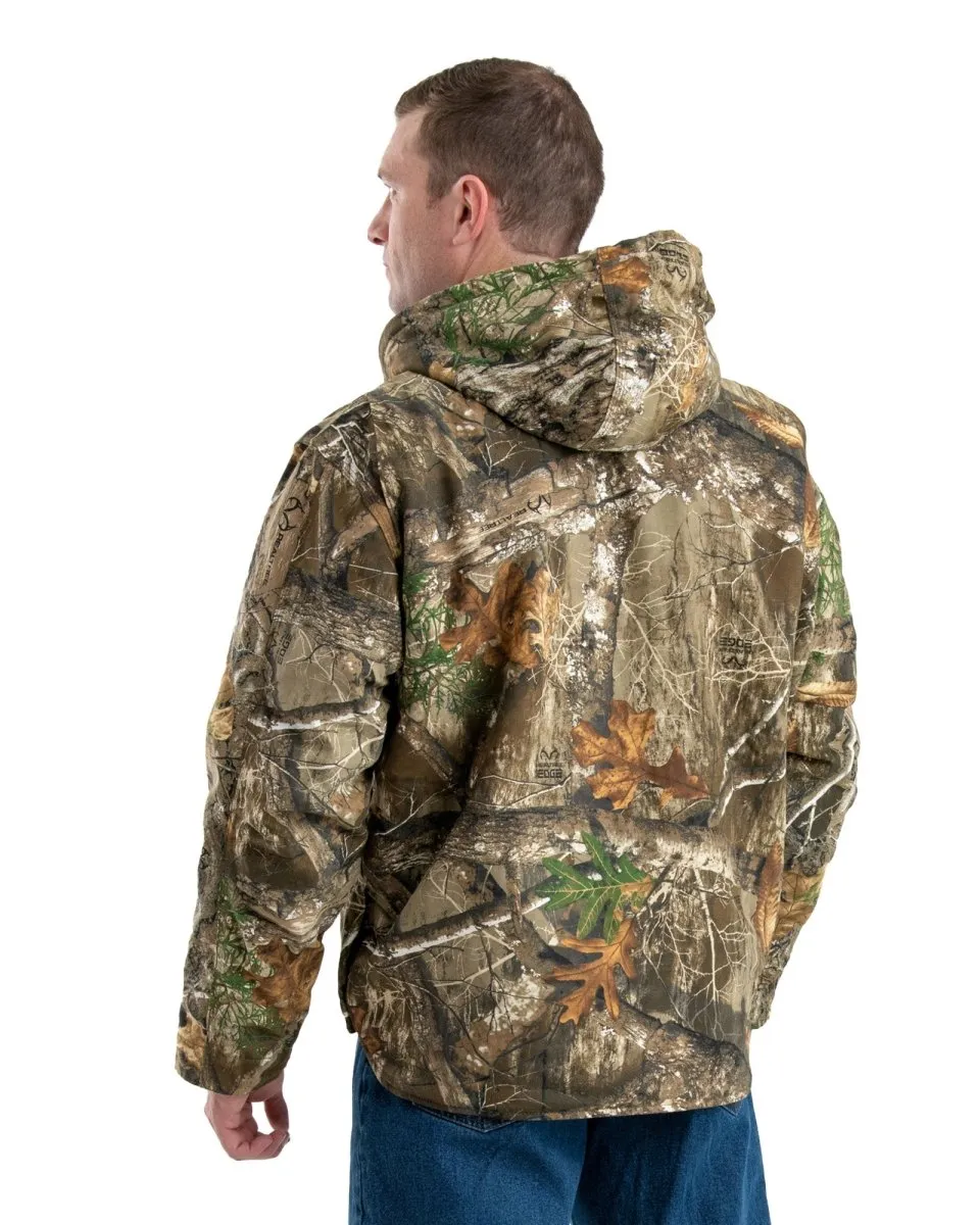 Camo Heartland Realtree Edge Washed Duck Hooded Work Coat