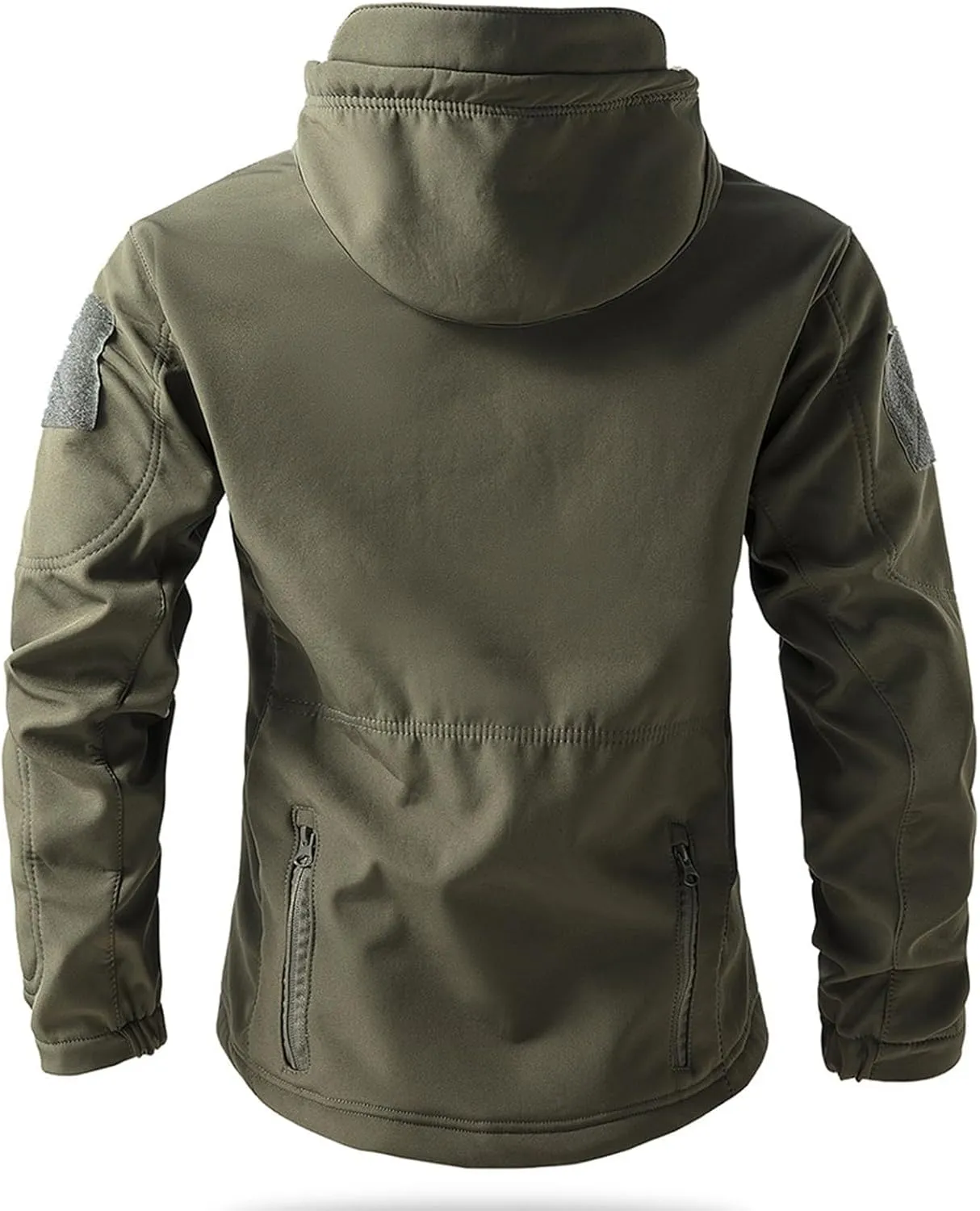 Camo Jacket for Men Hunting Tactical Jackets Waterproof Softshell Fleece Camouflage Hoodie Outdoor Hiking Fishing Coat