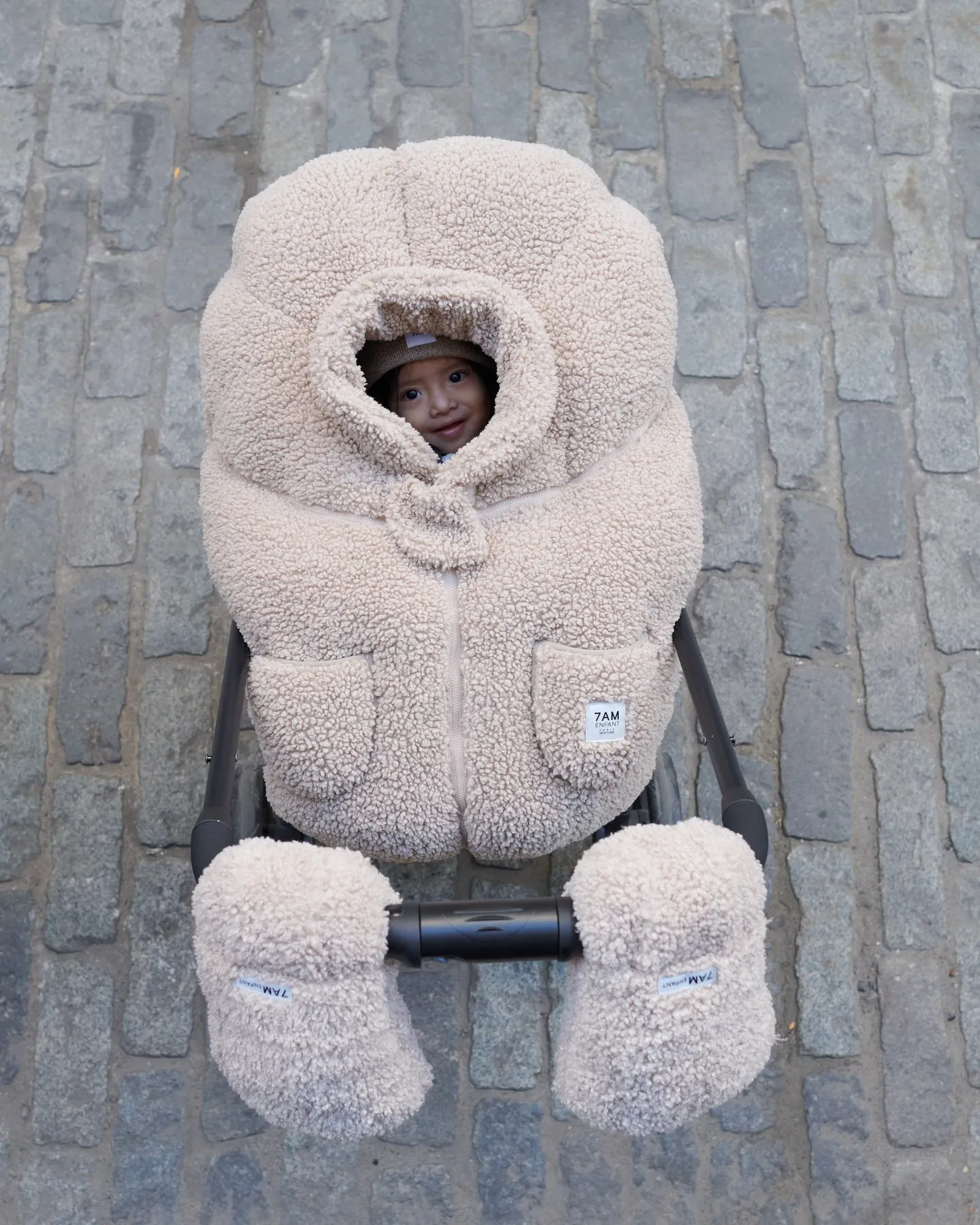 Car Seat Cocoon - Teddy