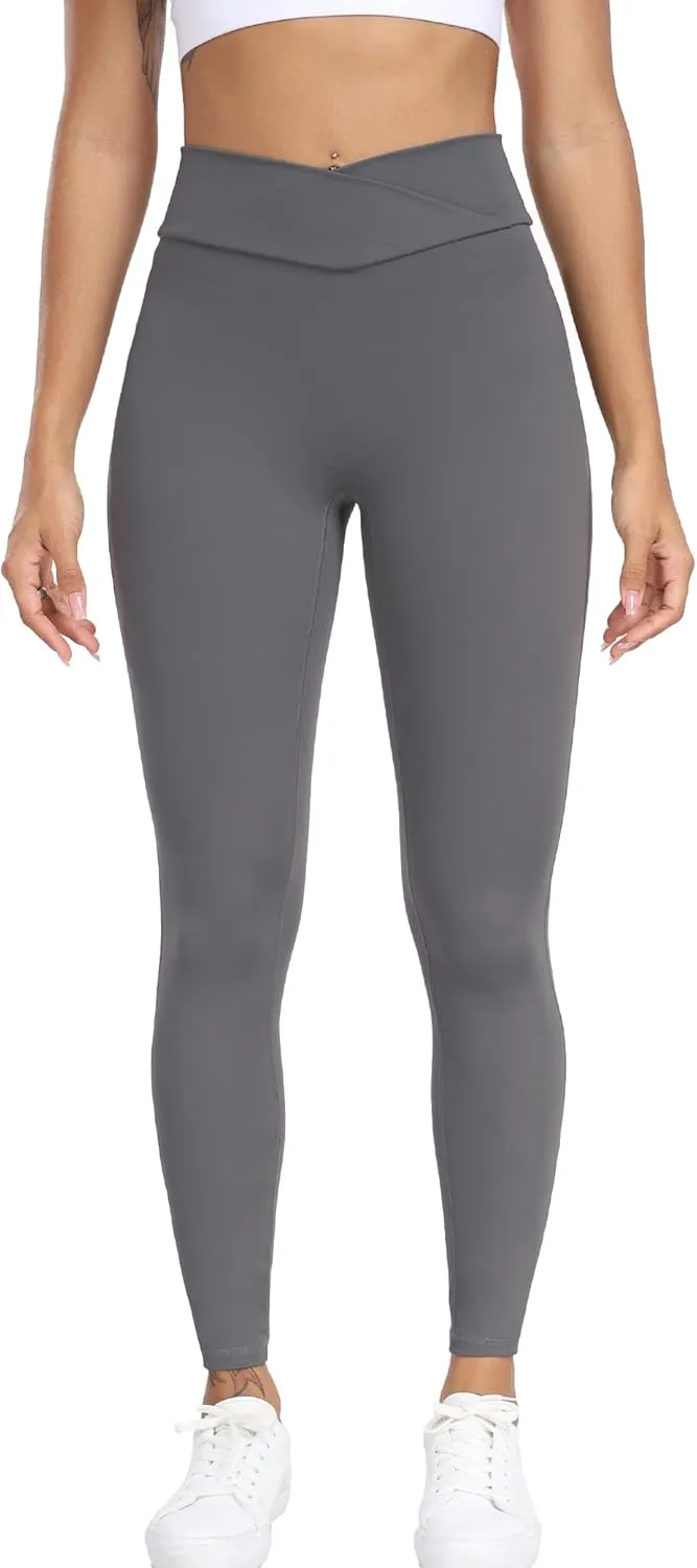 Cargo Leggings with Pockets Scrunch Butt Lifting Buttery Soft Gym Workout Leggings