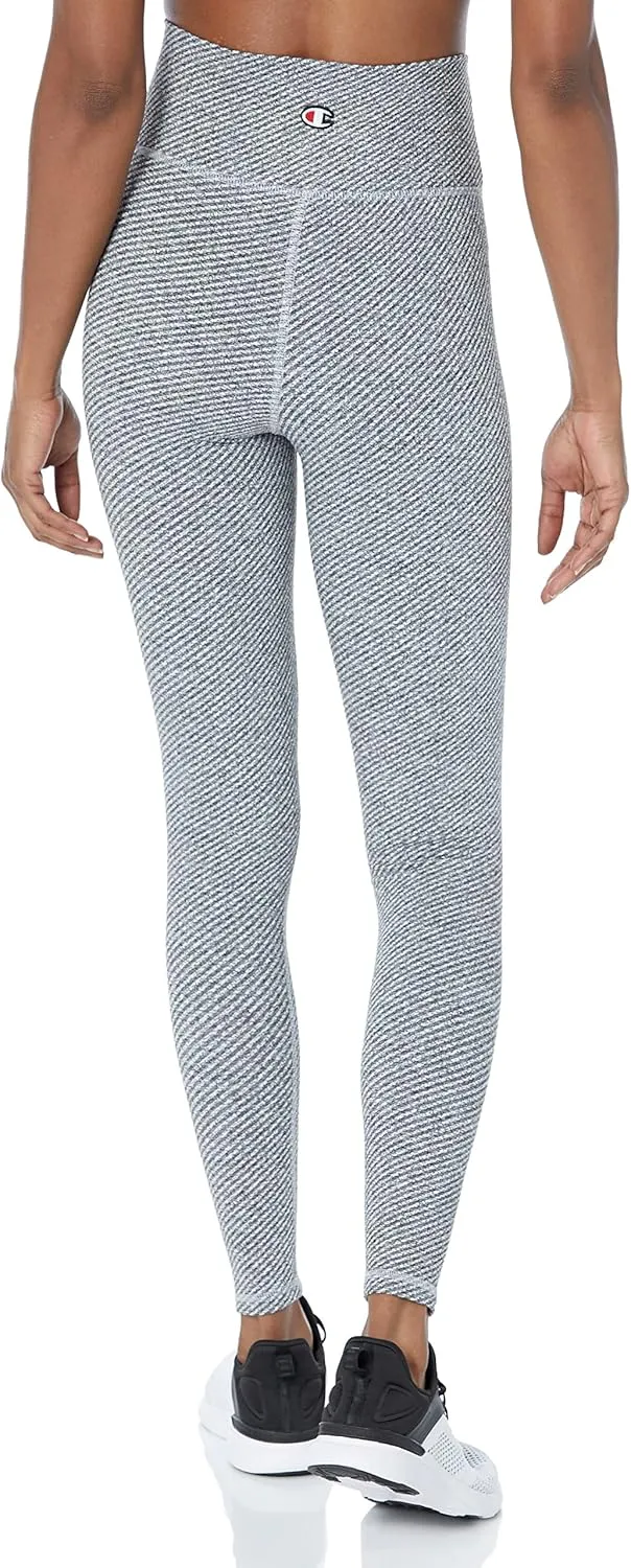 Champion Women's Leggings, Soft Touch, Moisture-Wicking, 7/8 Leggings for Women, 25"