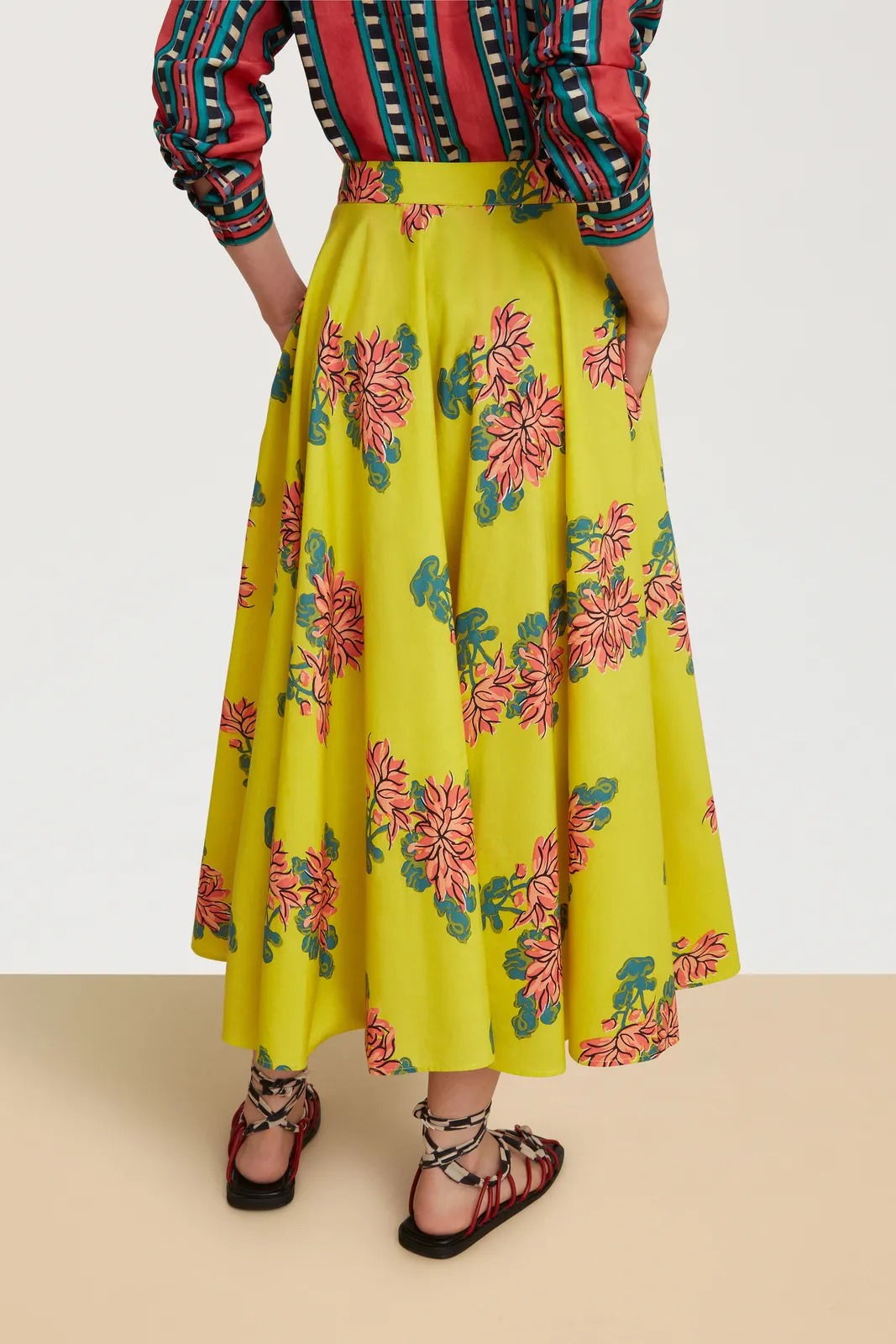 Circle Skirt in Lemon
