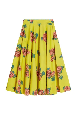 Circle Skirt in Lemon