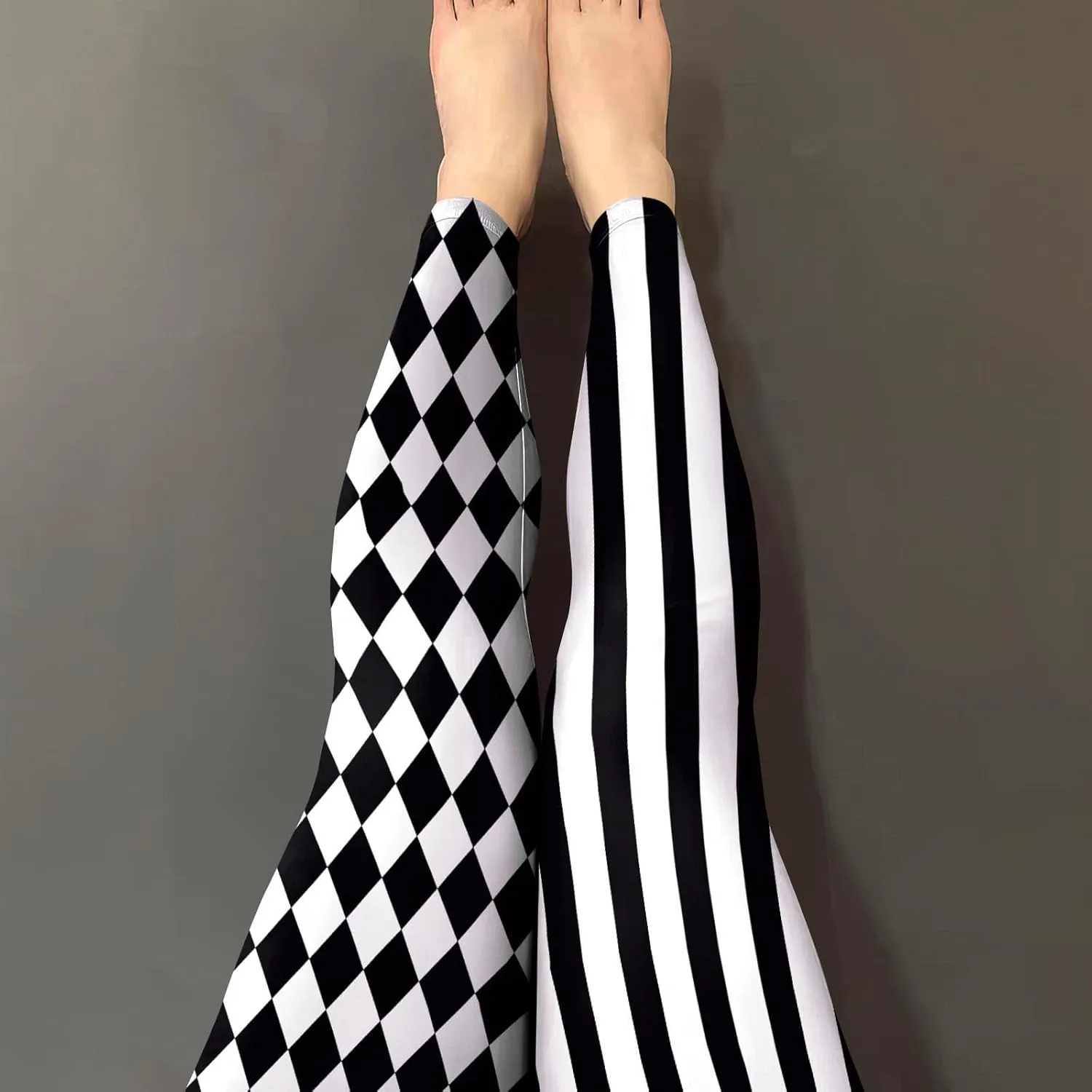 color cosplayer Womens Halloween Leggings Printed Stretchy Leggings Yoga Pants