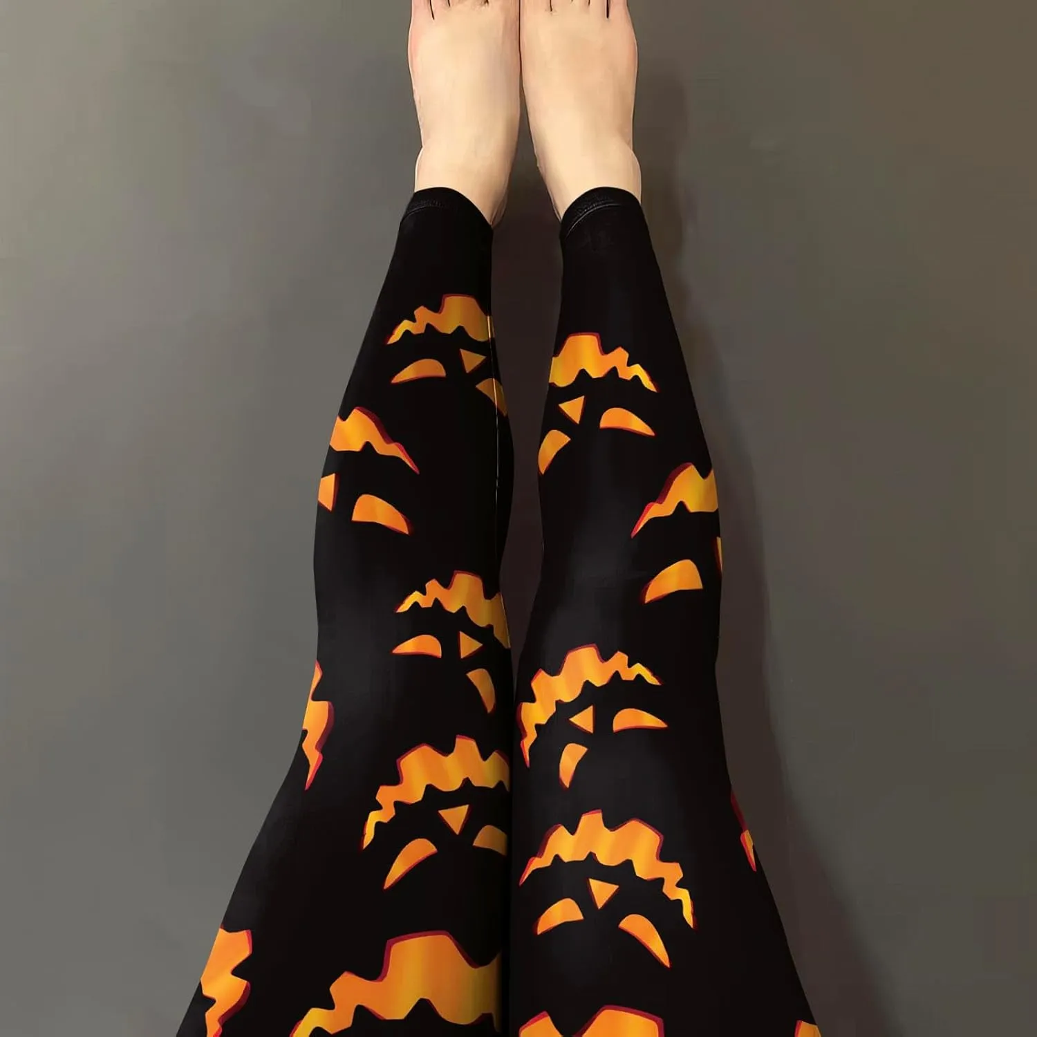 color cosplayer Womens Halloween Leggings Printed Stretchy Leggings Yoga Pants