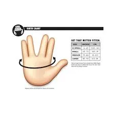 Crab Grab Fruzz Winter Mitts   Free Sticker