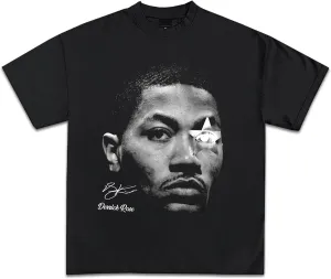 D Rose All Star Graphic T-Shirt | Y2K Vintage Basketball Rap | Premium Heavyweight Shirt for Men & Women