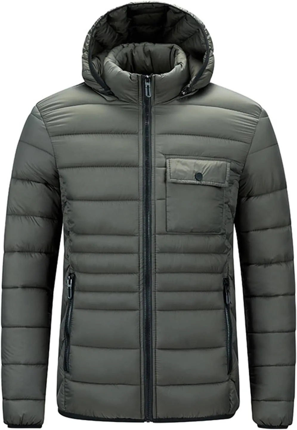 Daily Deals of Todays Men Warm Jacket Cotton Winter Padded Coat Classic Mens Cattleman Jacket Tranch Coat Men Mens Summer Business Jacket Waxed Canvas Jacket Men Plus Size Winter Coat