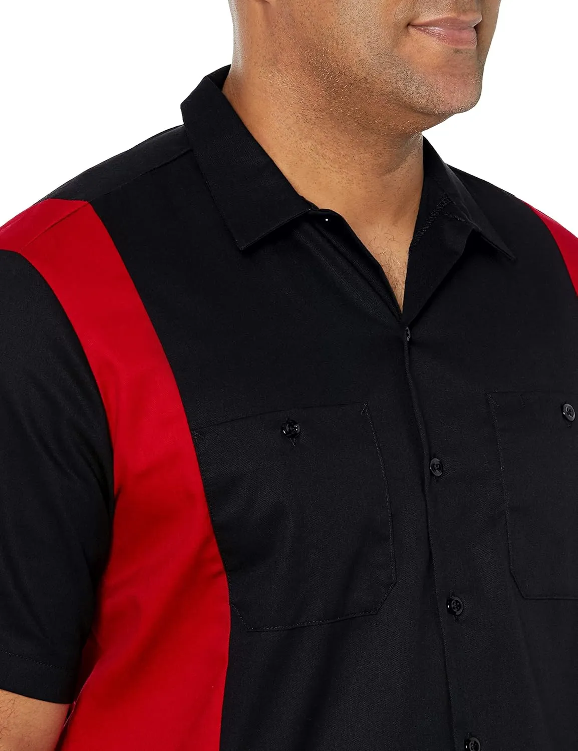 Dickies Men's Short-Sleeve Two-Tone Work Shirt
