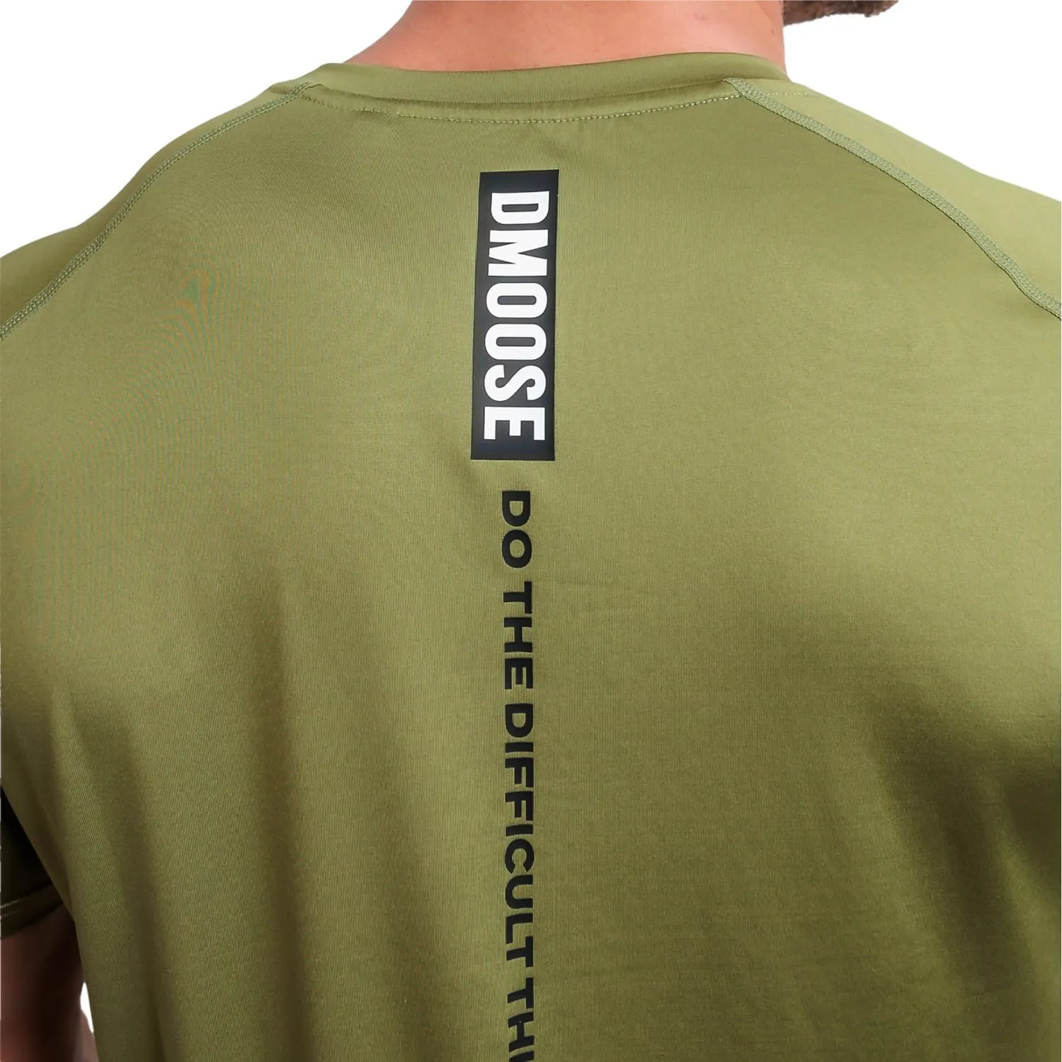 DMoose Fitness Workout Short Sleeve T Shirt - Athletic Shirt for Men - Quick Dry & Moisture Wicking Sports T Shirt