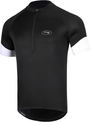 Dooy Men's Cycling Jersey Short Sleeve Bike Shirt Road Biking Shirts with Pockets, Breathable, Quick Dry