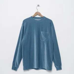 Duarte Long Sleeve T-Shirt (Ribbed Captain's Blue)