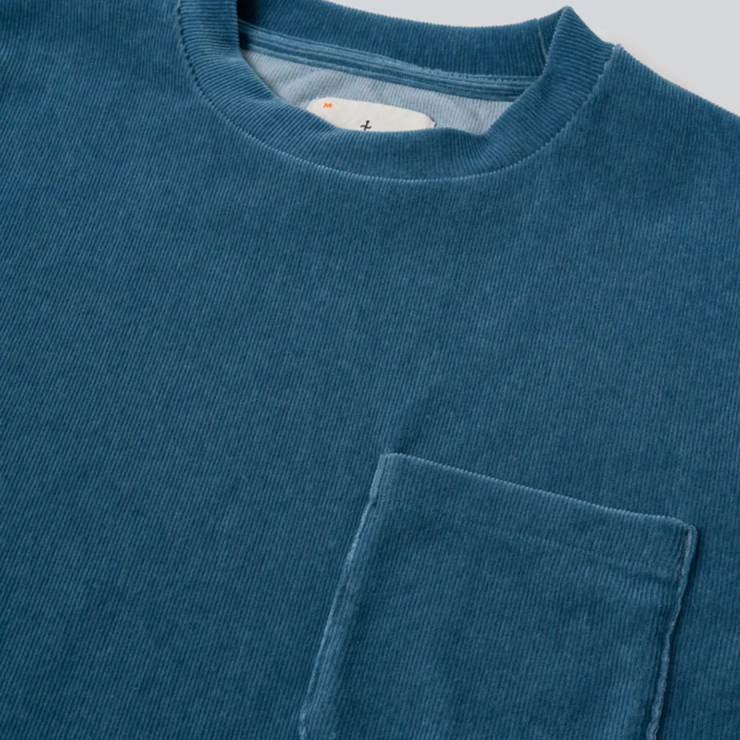Duarte Long Sleeve T-Shirt (Ribbed Captain's Blue)