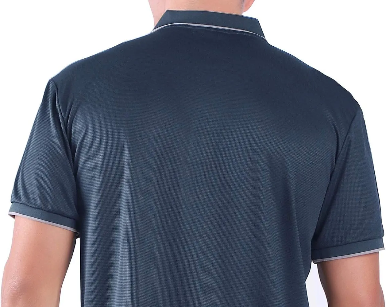 Facitisu Mens Polo Shirt Short Sleeve Golf Collared Casual Summer Performance T-Shirt