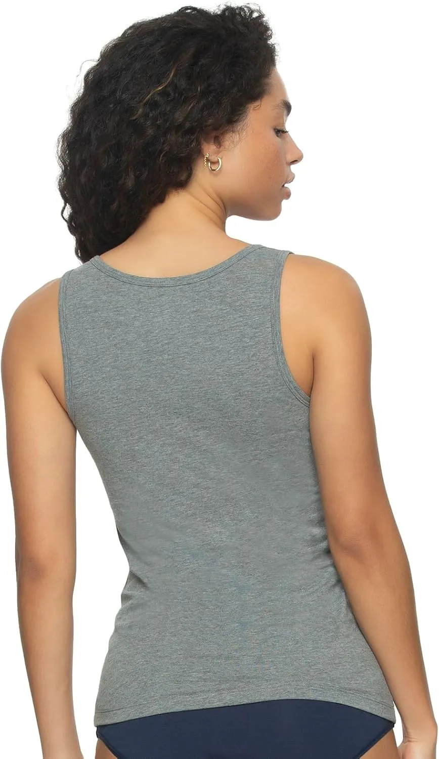 Felina - Cotton Modal Stretch Layering Tank Top 2-Pack - Versatile & Comfortable