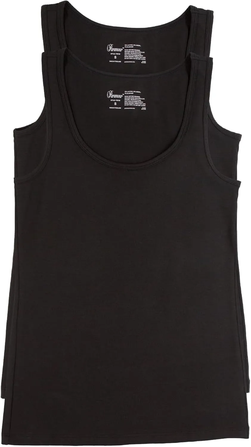 Felina - Cotton Modal Stretch Layering Tank Top 2-Pack - Versatile & Comfortable
