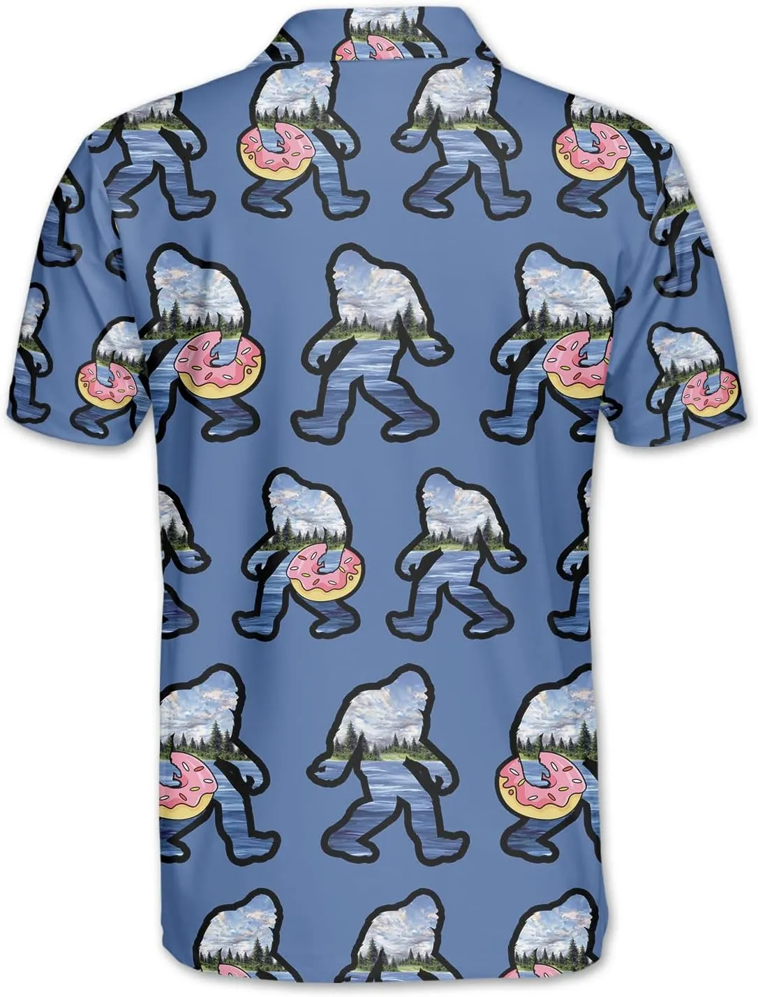 Funny Shirt Polo Shirt Mens Golf Shirt Mens Polo Shirts Short Sleeve Button Up Shirt Men