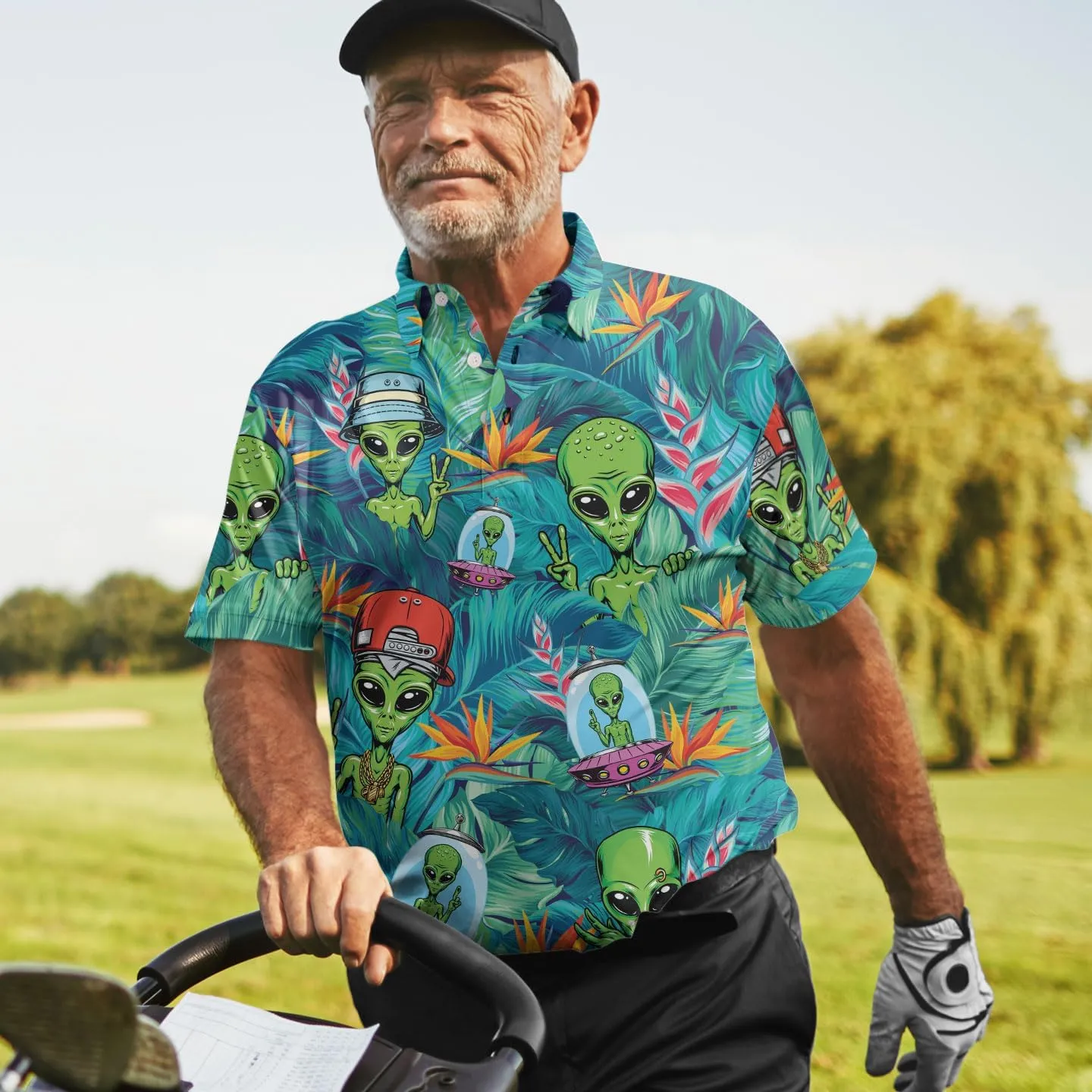 Funny Shirt Polo Shirt Mens Golf Shirt Mens Polo Shirts Short Sleeve Button Up Shirt Men