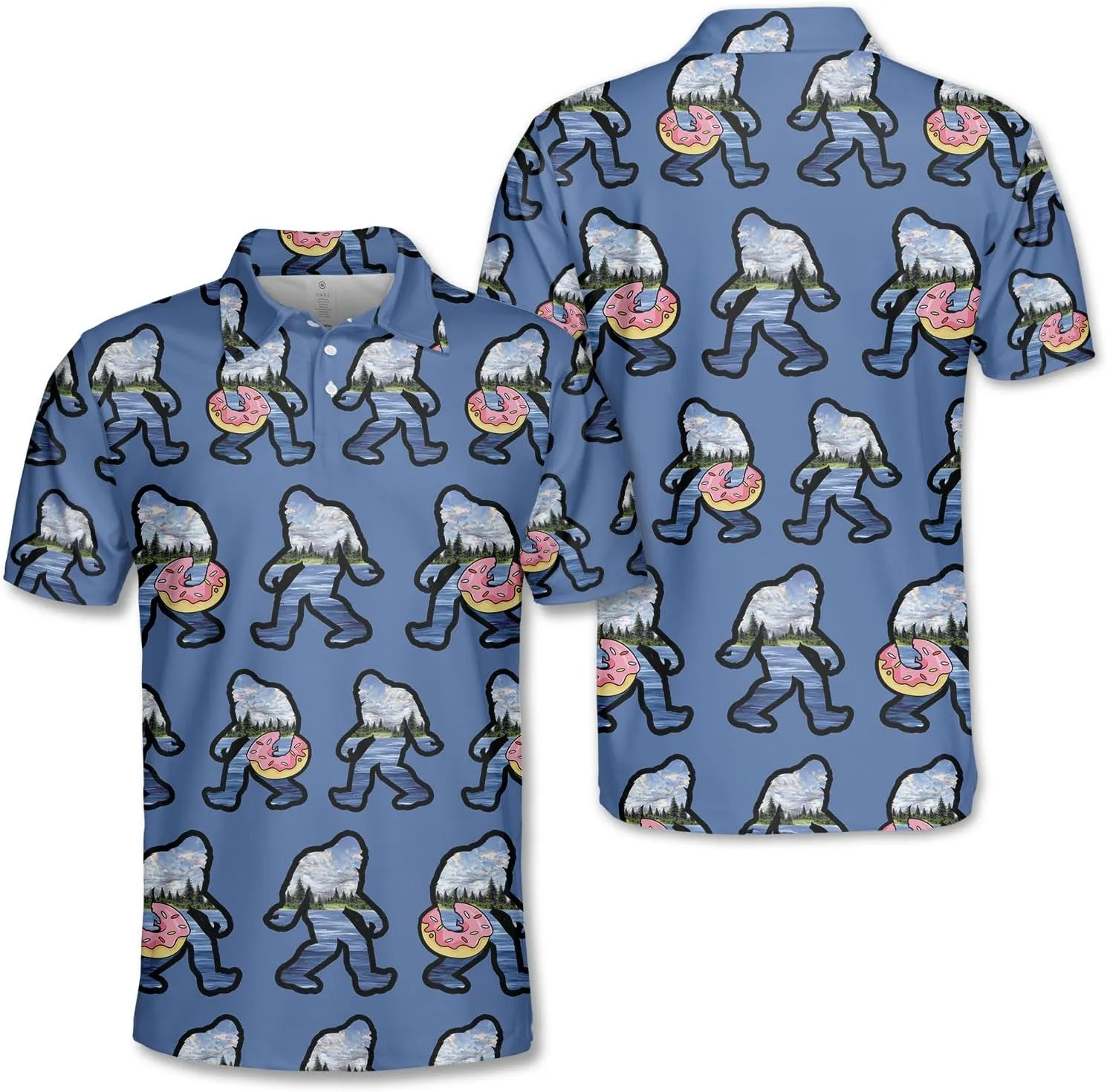 Funny Shirt Polo Shirt Mens Golf Shirt Mens Polo Shirts Short Sleeve Button Up Shirt Men