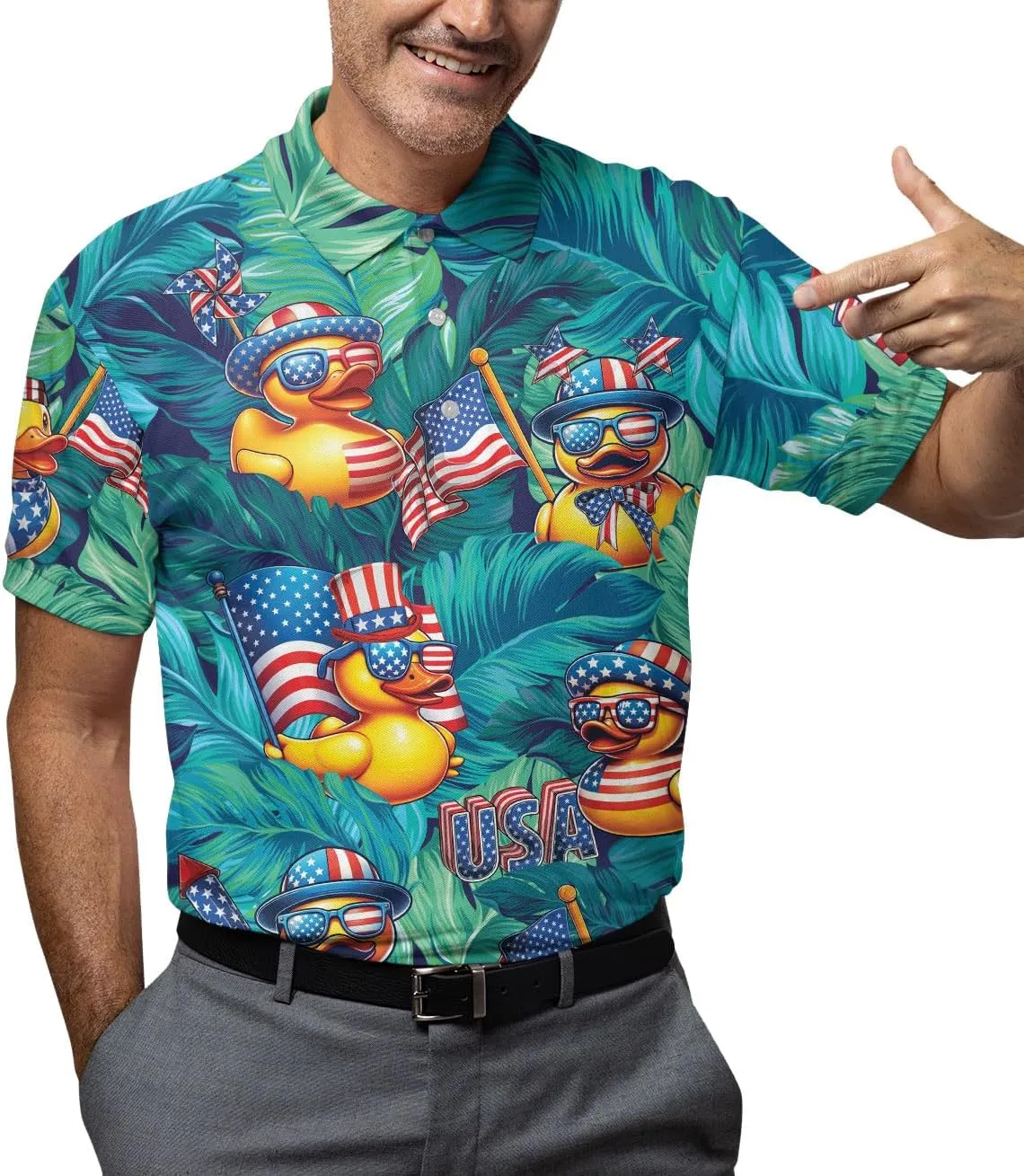 Funny Shirt Polo Shirt Mens Golf Shirt Mens Polo Shirts Short Sleeve Button Up Shirt Men