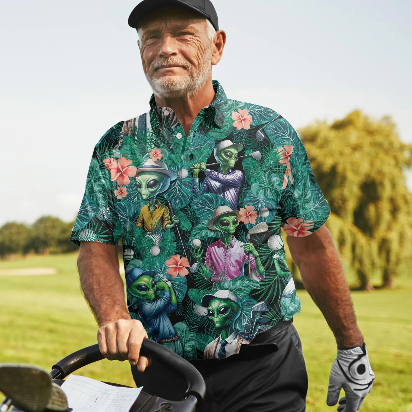 Funny Shirt Polo Shirt Mens Golf Shirt Mens Polo Shirts Short Sleeve Button Up Shirt Men