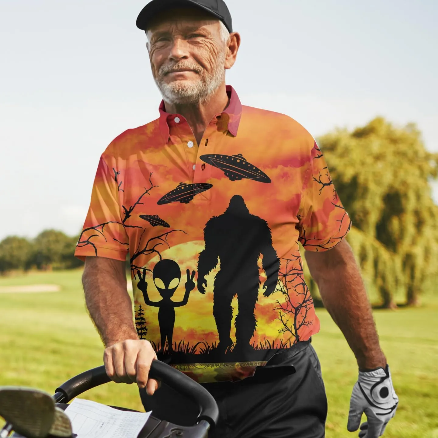 Funny Shirt Polo Shirt Mens Golf Shirt Mens Polo Shirts Short Sleeve Button Up Shirt Men