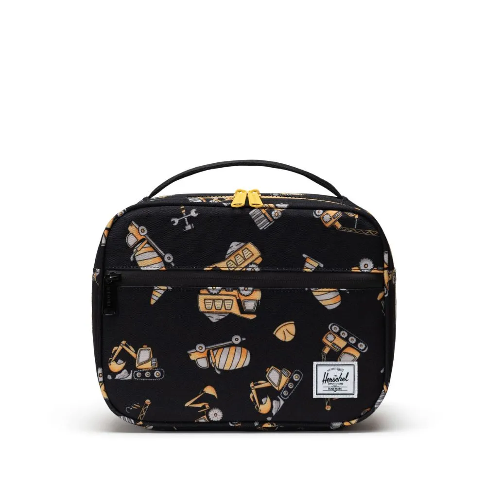 Herschel Pop Quiz Lunch Box Construction Site